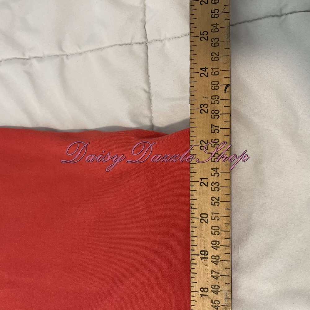 Old Navy Size XL Orange Deep V-Neck Cap Sleeve Blouse 🧡 - Picture 7 of 8
